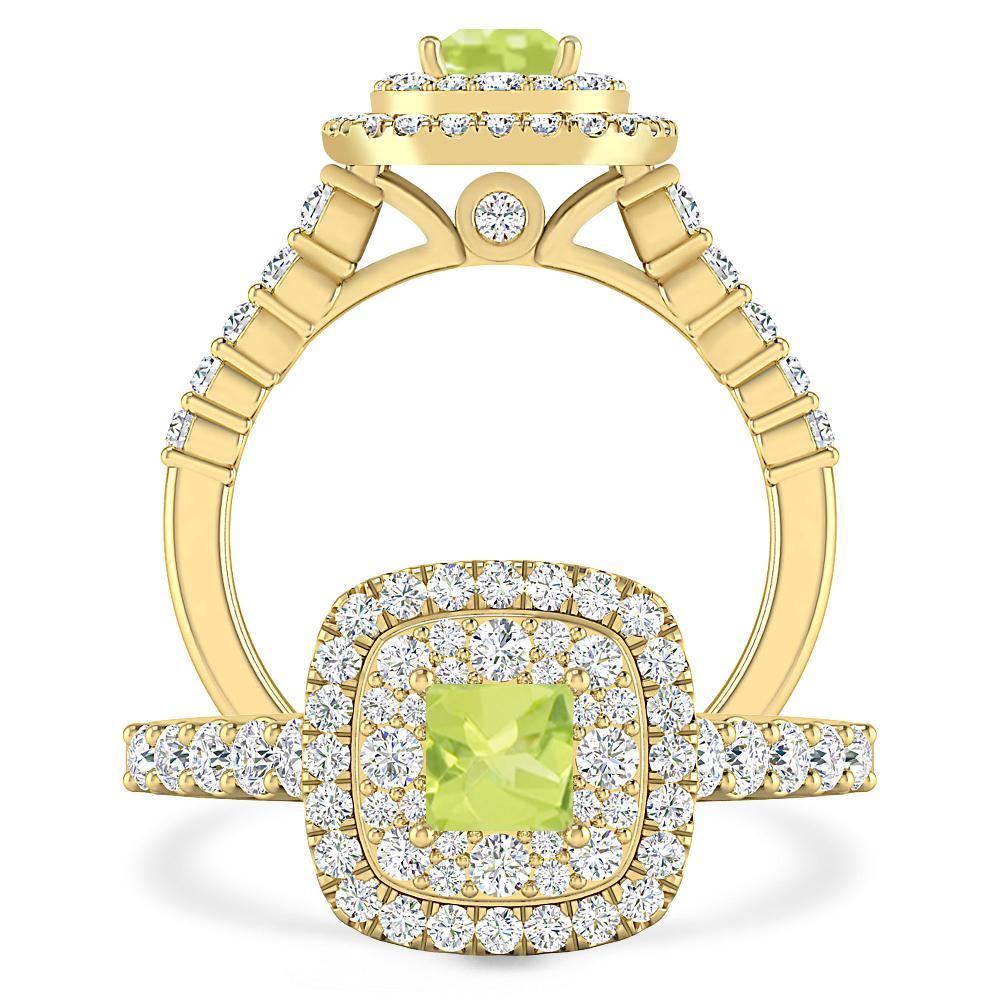 Yellow Gold - Peridot
