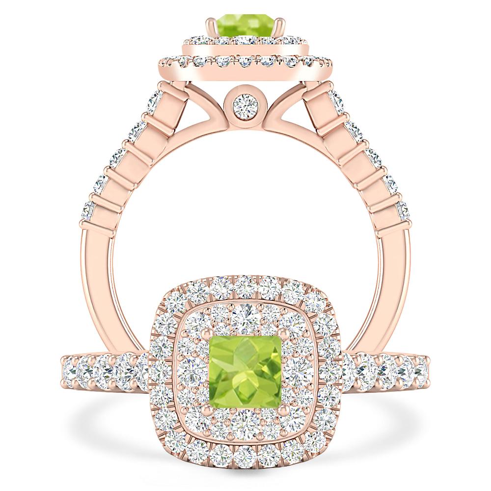 Rose Gold - Peridot