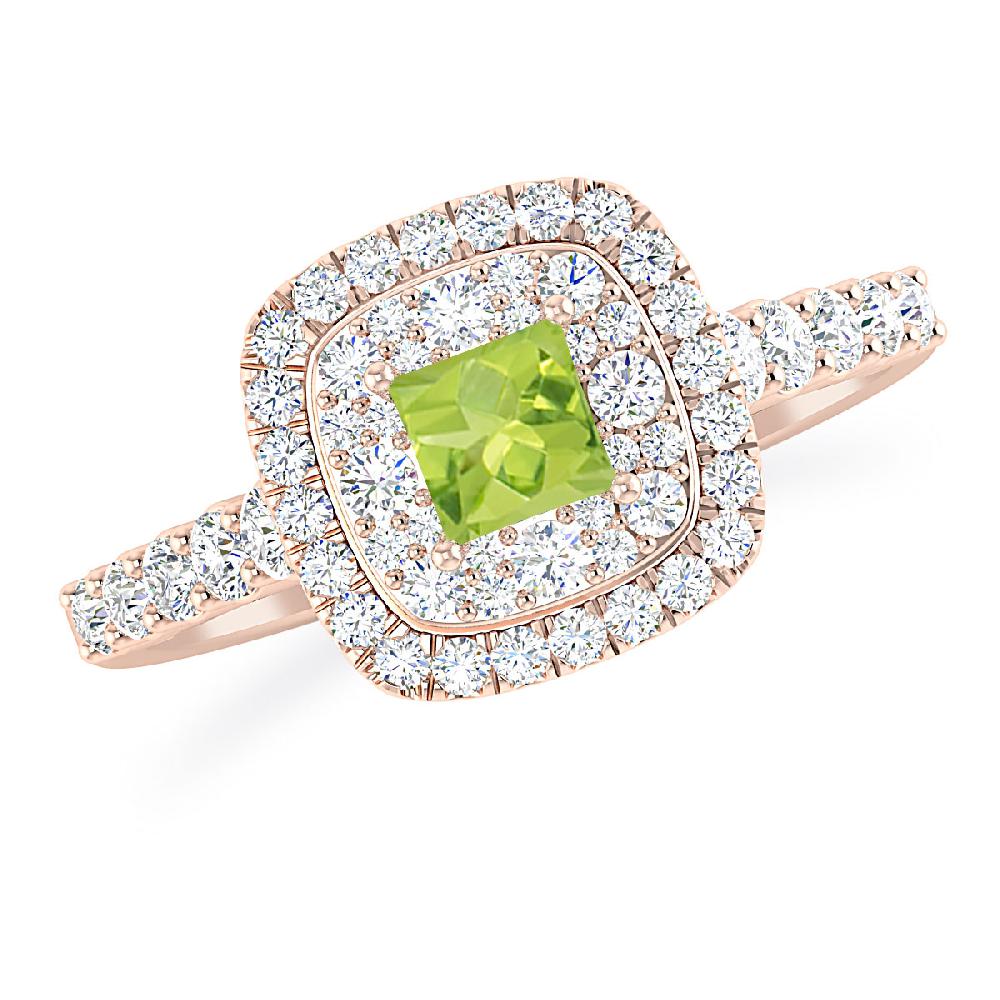 Rose Gold - Peridot