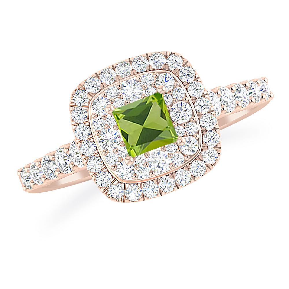 Rose Gold - Peridot