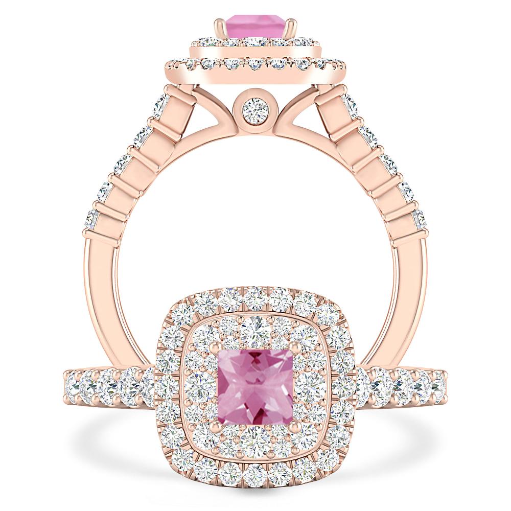 Rose Gold - Pink Tourmaline