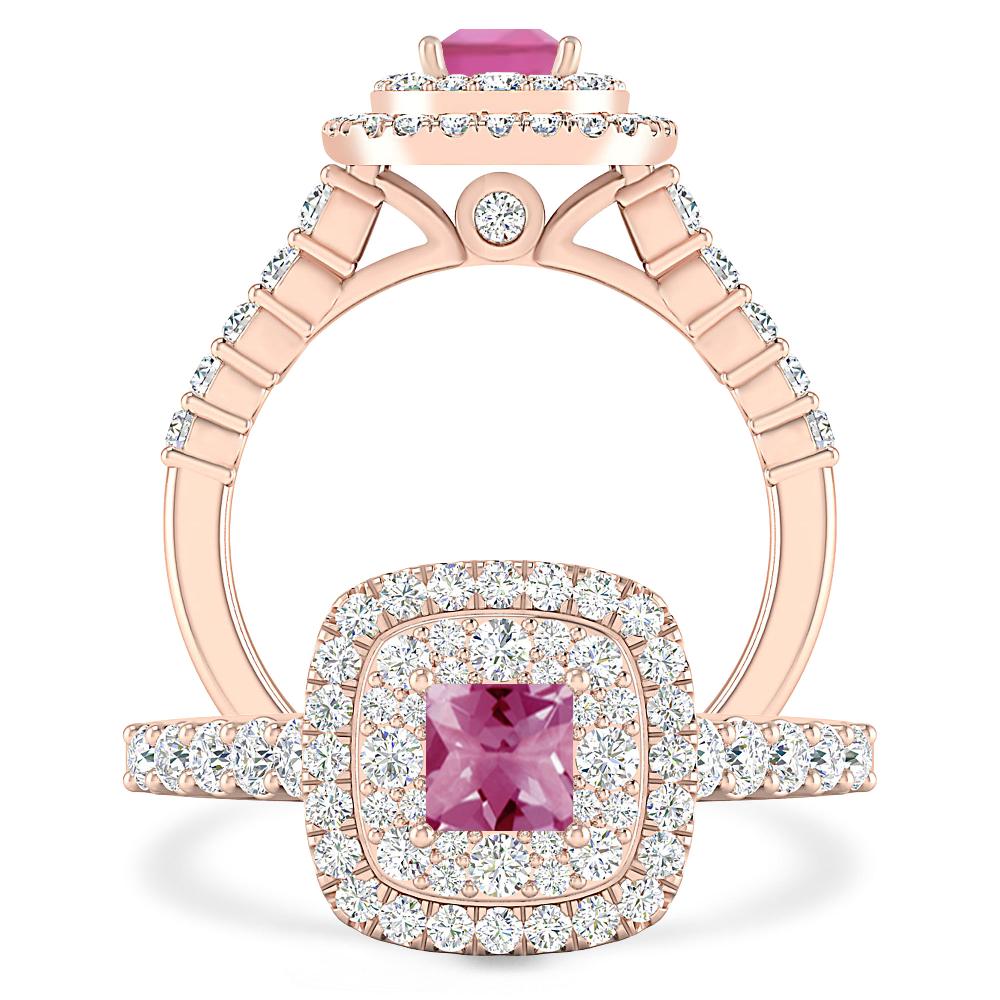 Rose Gold - Pink Tourmaline