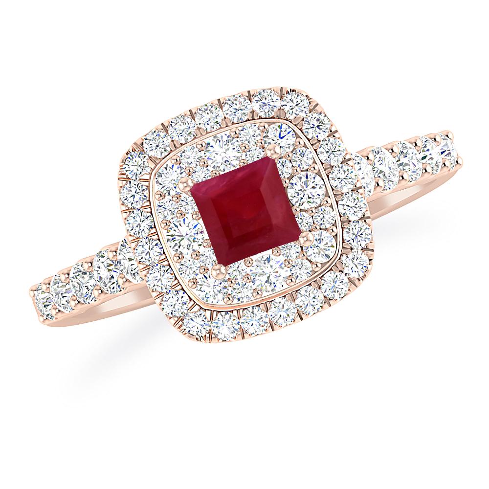 Rose Gold - Ruby