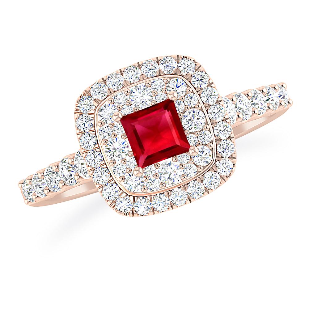 Rose Gold - Ruby