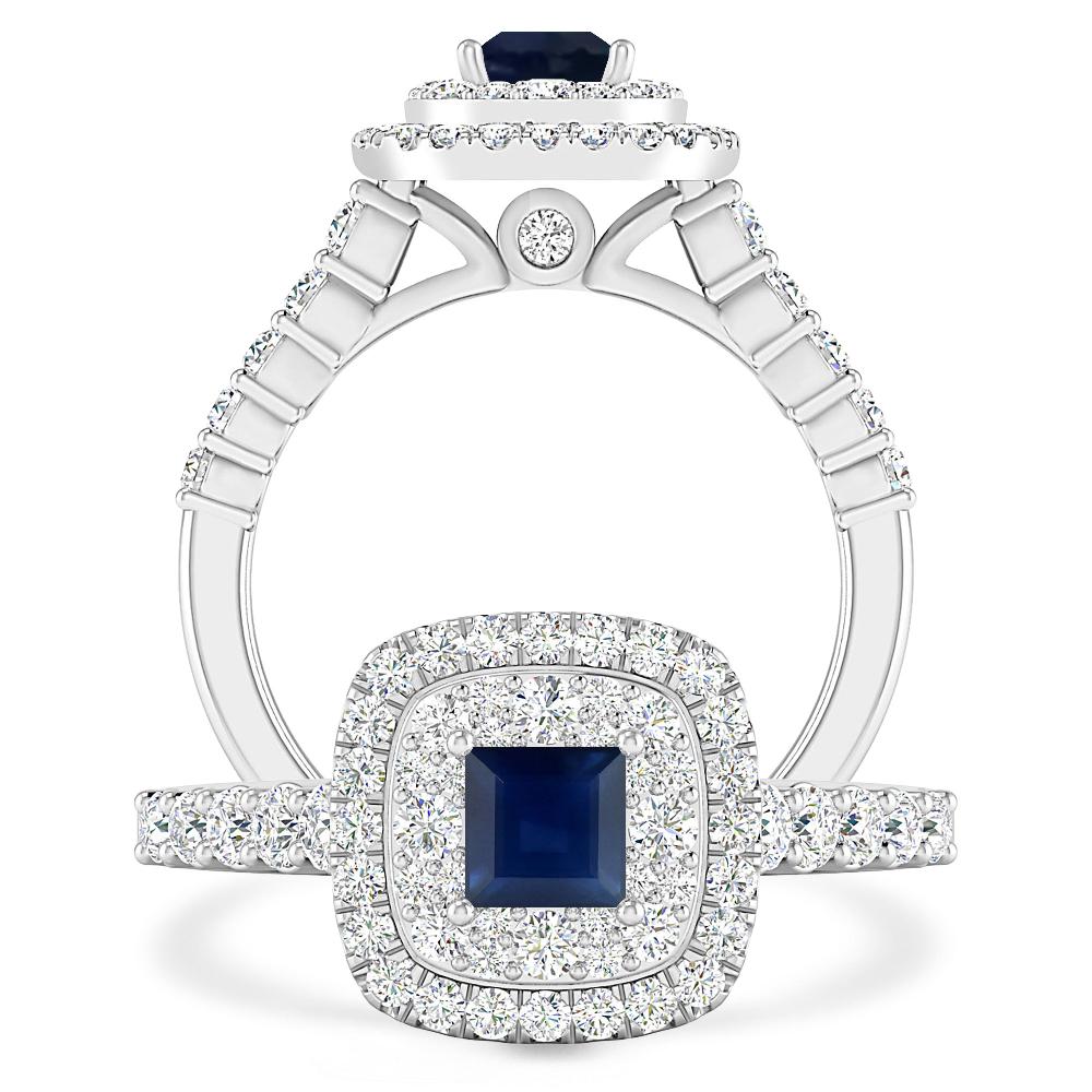 White Gold - Sapphire