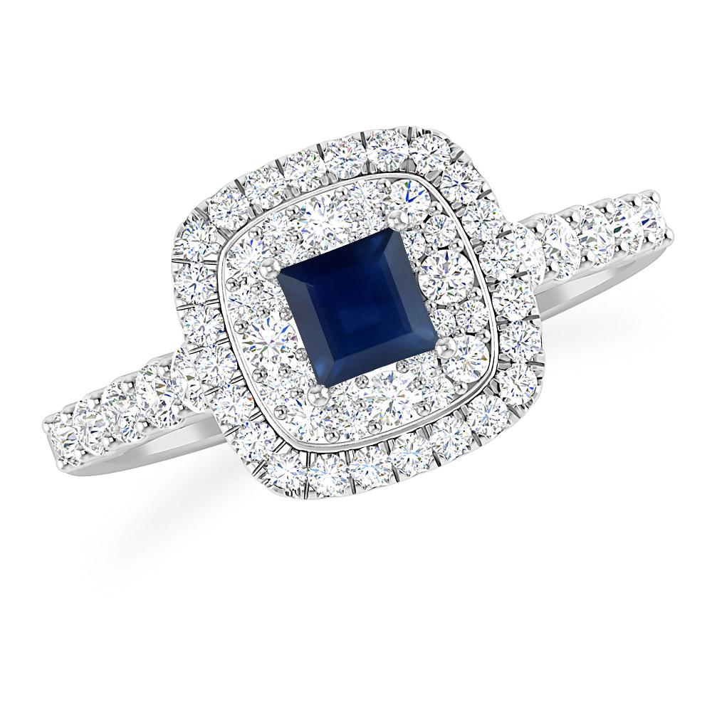 White Gold - Sapphire