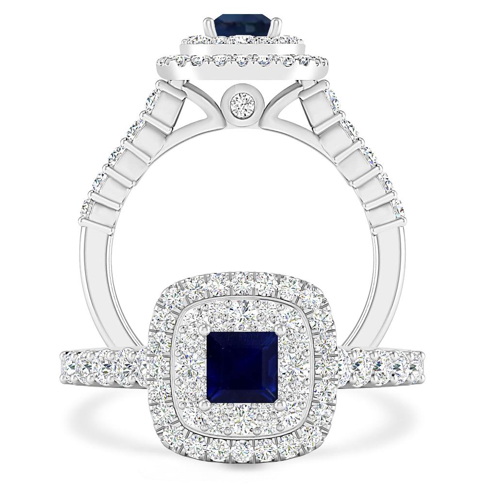 White Gold - Sapphire