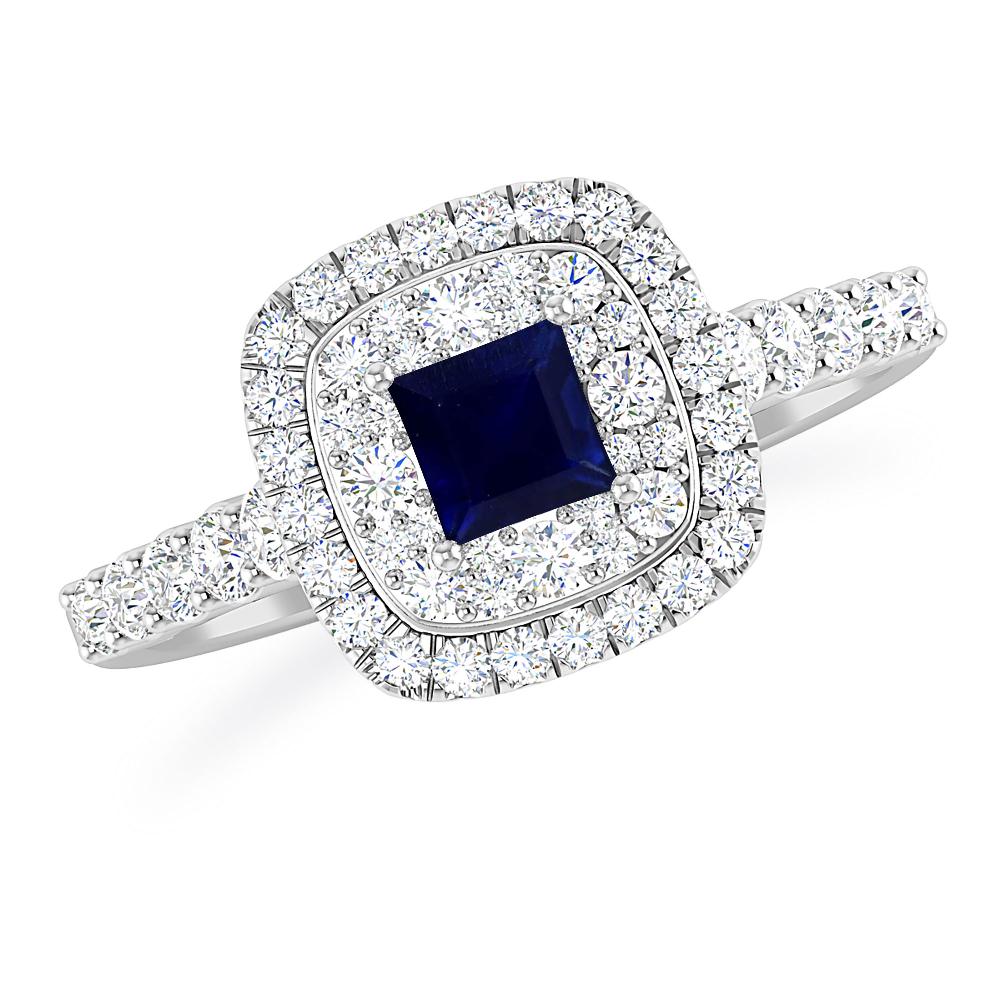 White Gold - Sapphire