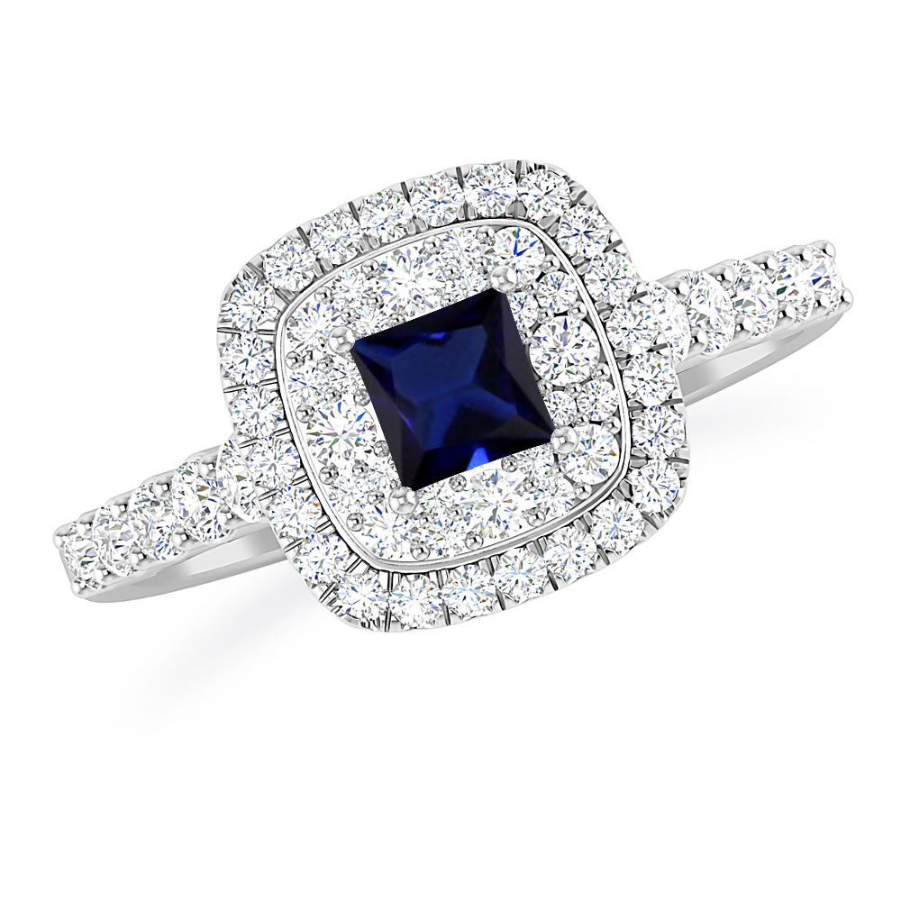 White Gold - Sapphire