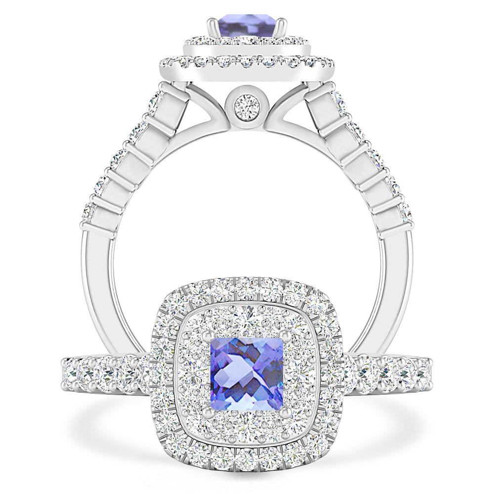 White Gold - Tanzanite