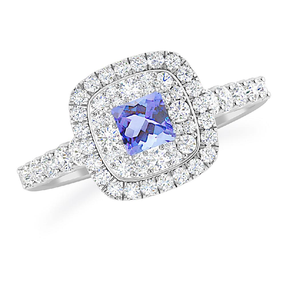 White Gold - Tanzanite