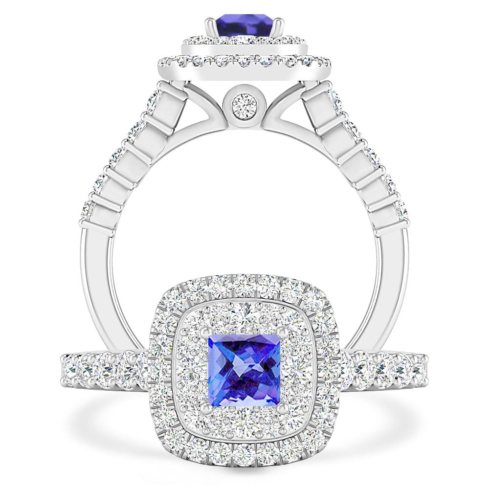 White Gold - Tanzanite