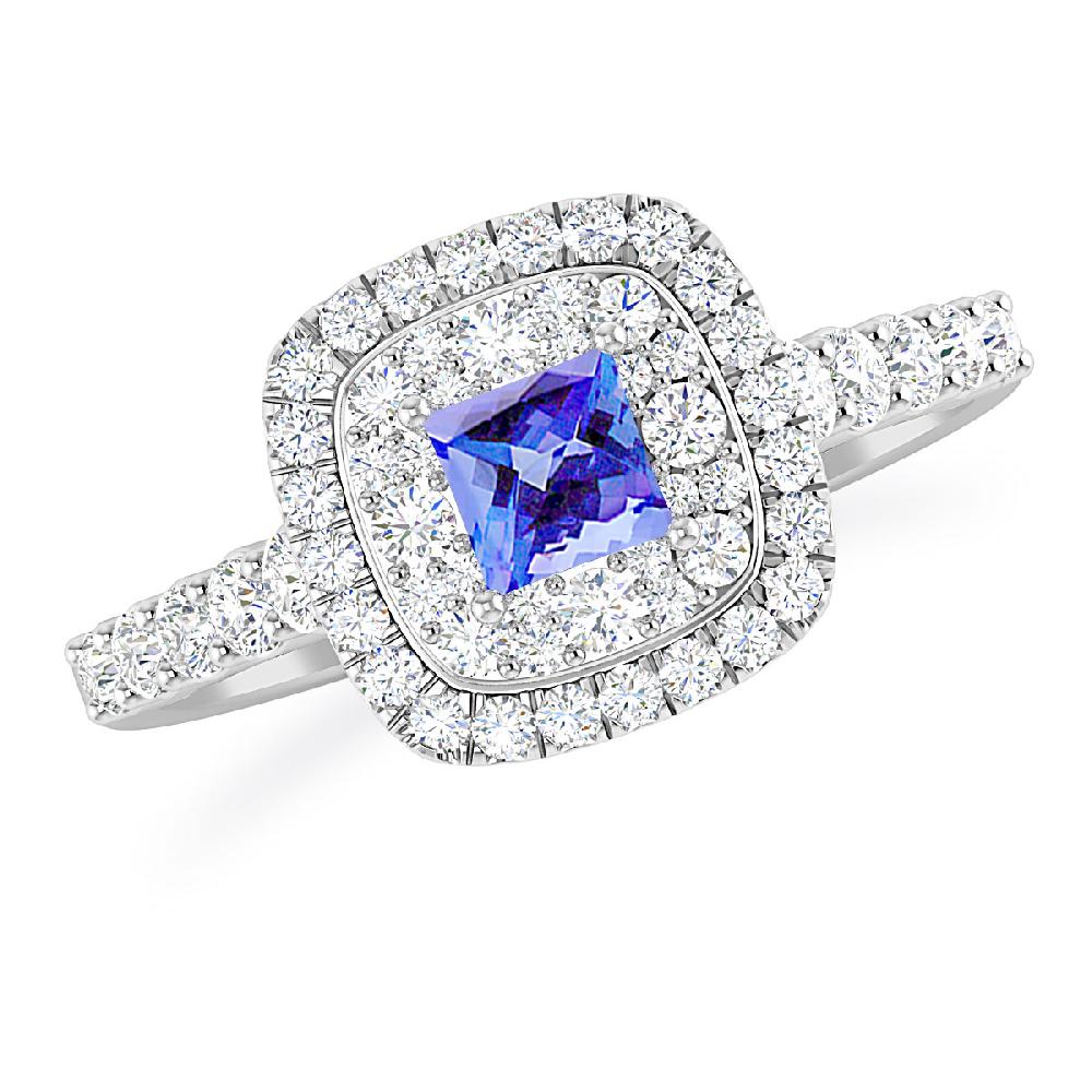 White Gold - Tanzanite