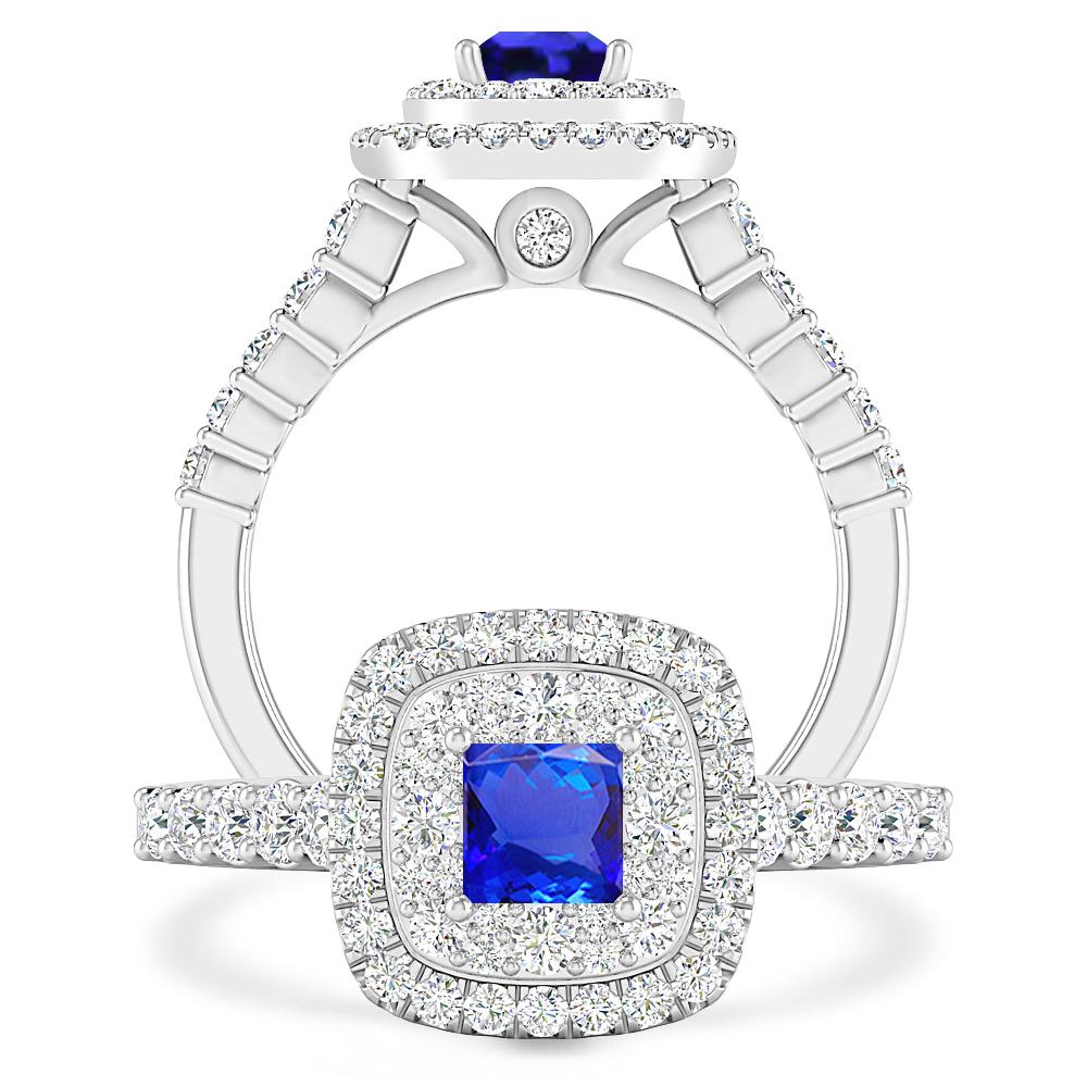 White Gold - Tanzanite