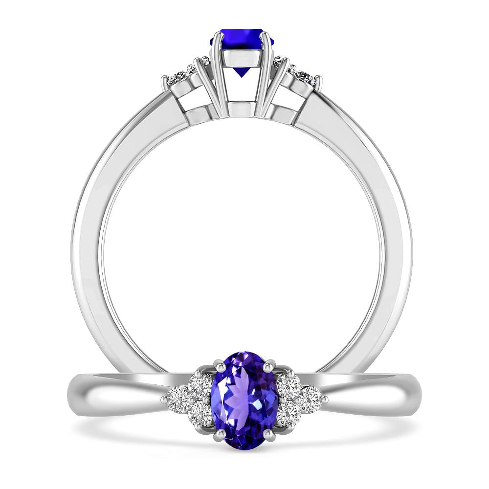 White Gold - Tanzanite