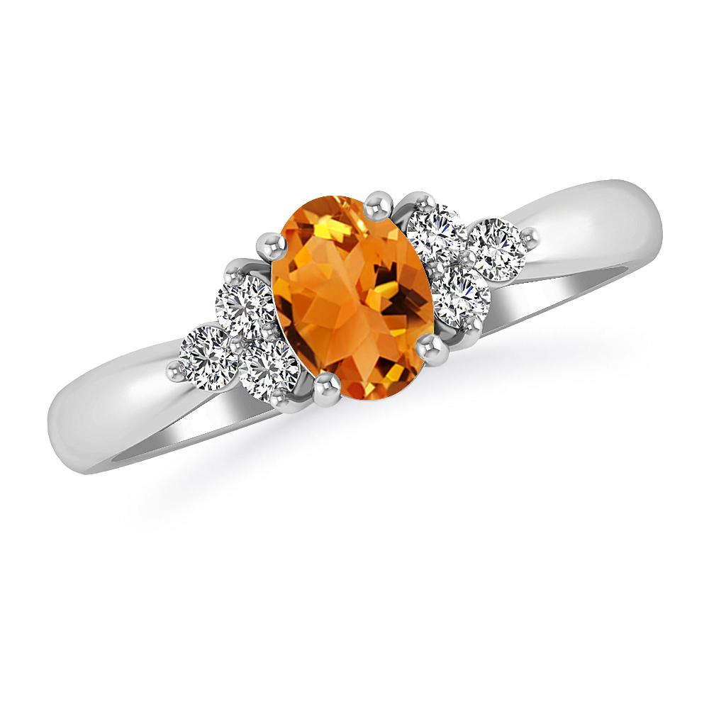 White Gold - Citrine