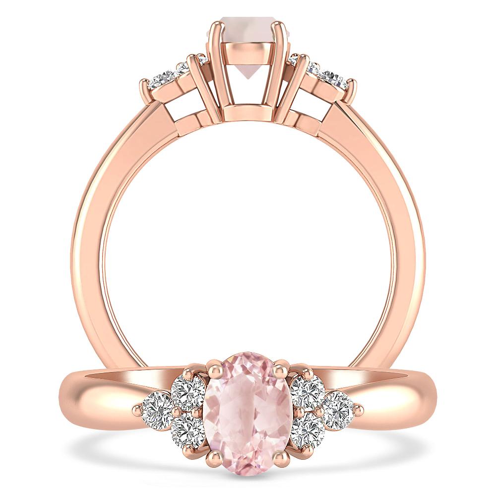 Rose Gold - Morganite
