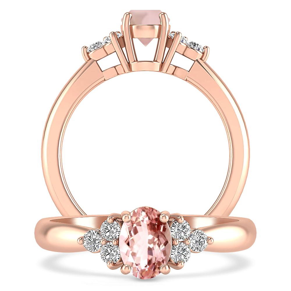 Rose Gold - Morganite