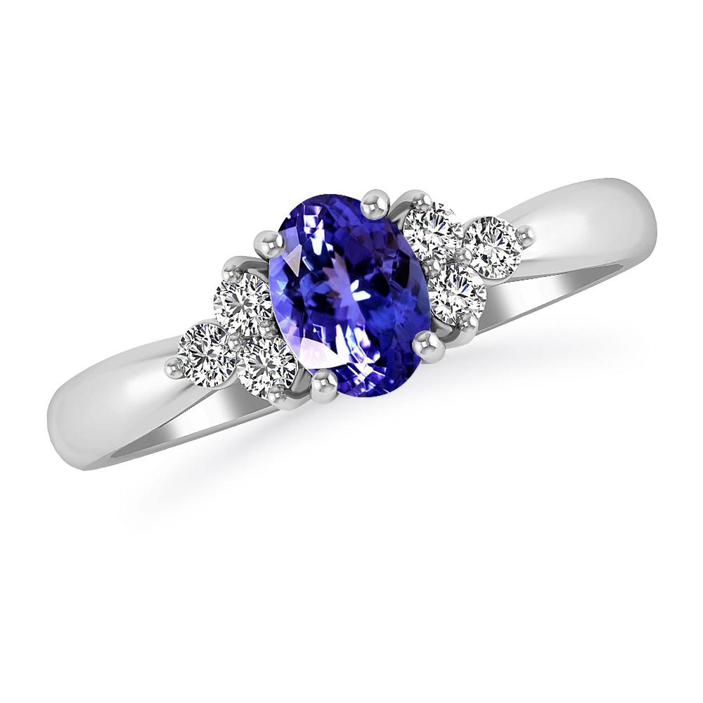 White Gold - Tanzanite