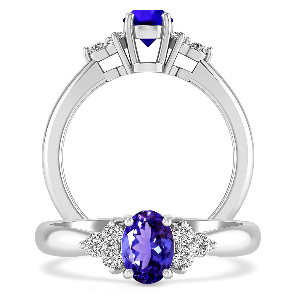 White Gold - Tanzanite