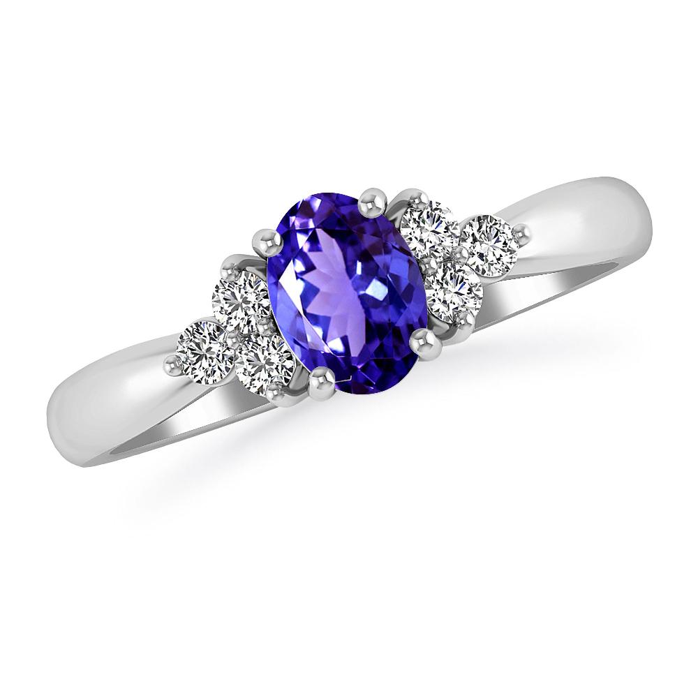 White Gold - Tanzanite