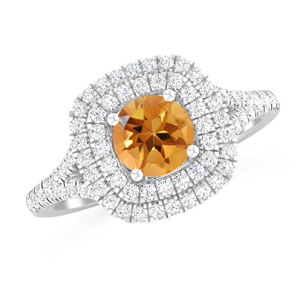 White Gold - Citrine