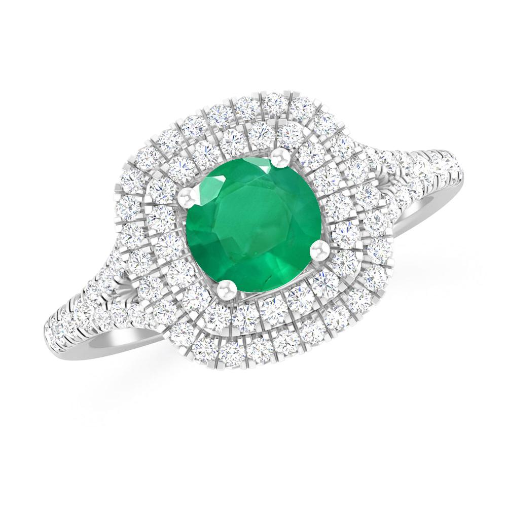 White Gold - Emerald