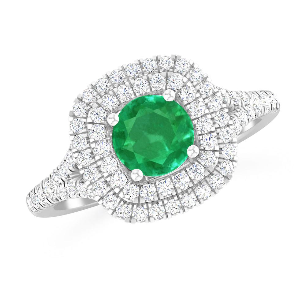 White Gold - Emerald