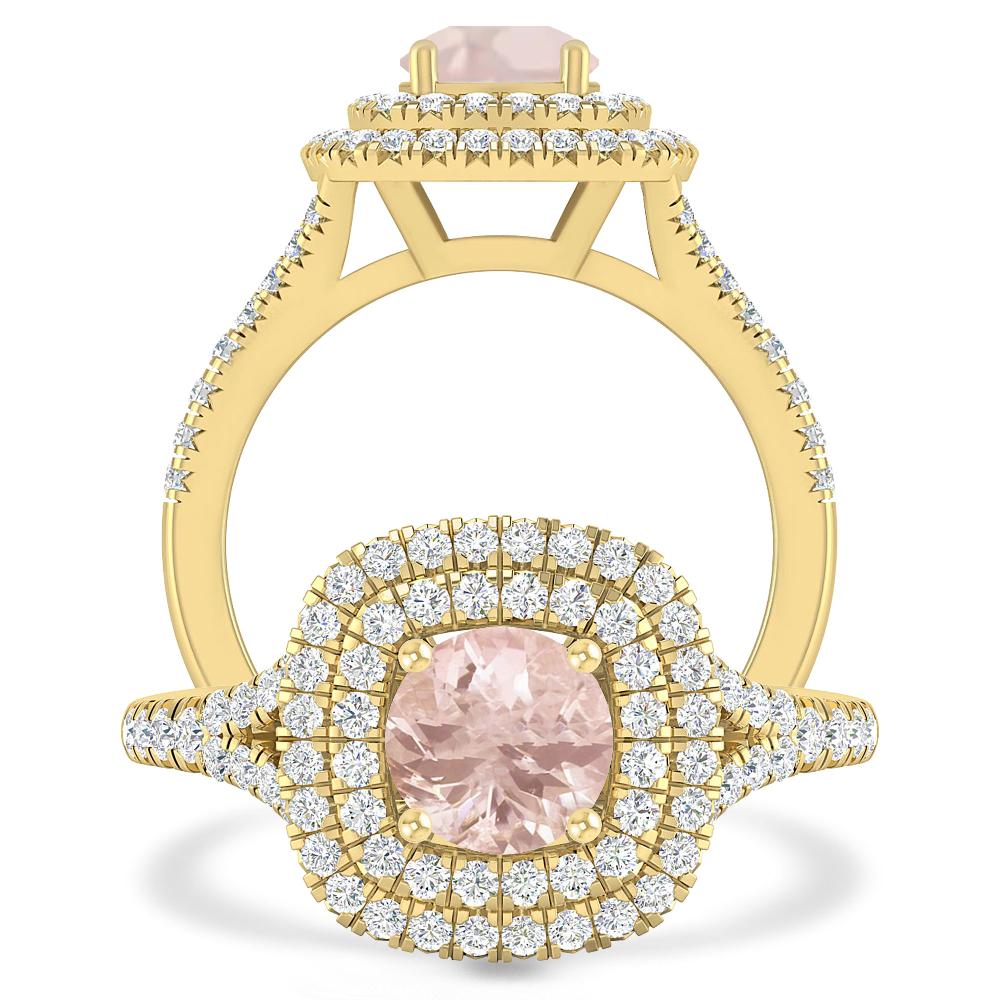 Yellow Gold - Morganite