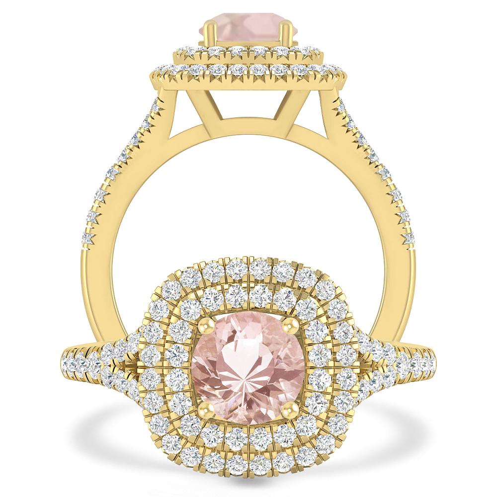 Yellow Gold - Morganite