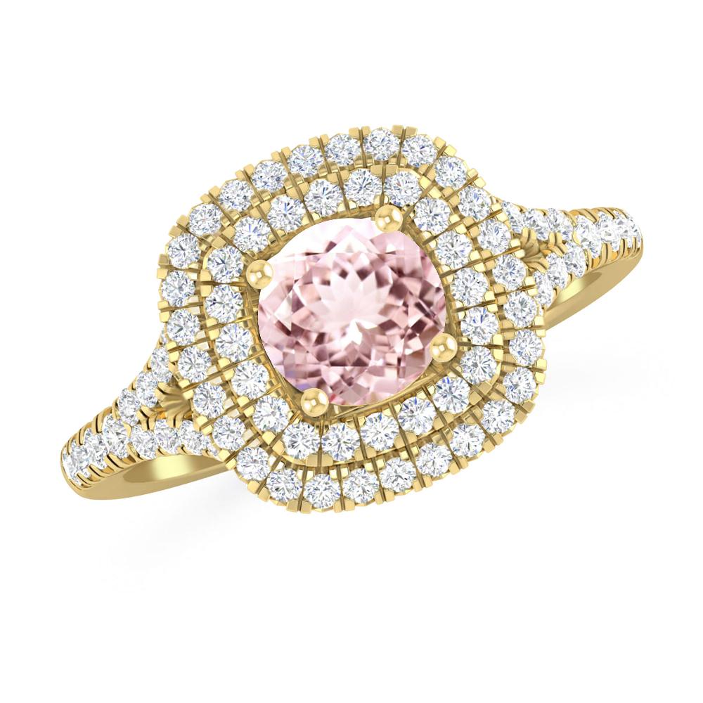 Yellow Gold - Morganite