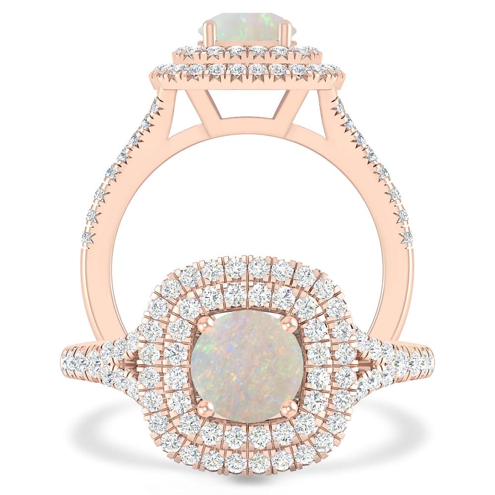 Rose Gold - Opal