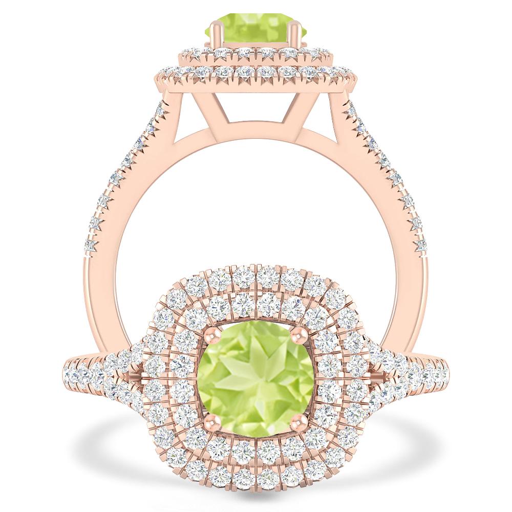 Rose Gold - Peridot