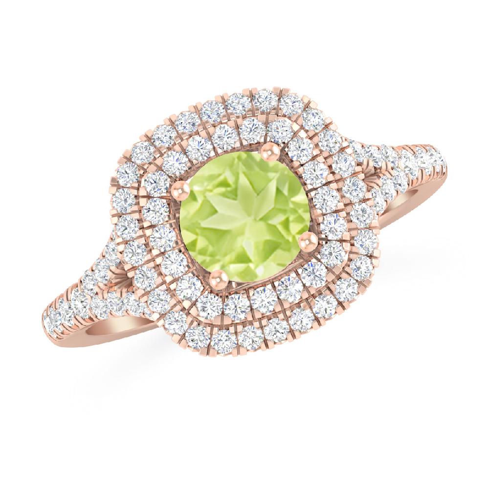 Rose Gold - Peridot