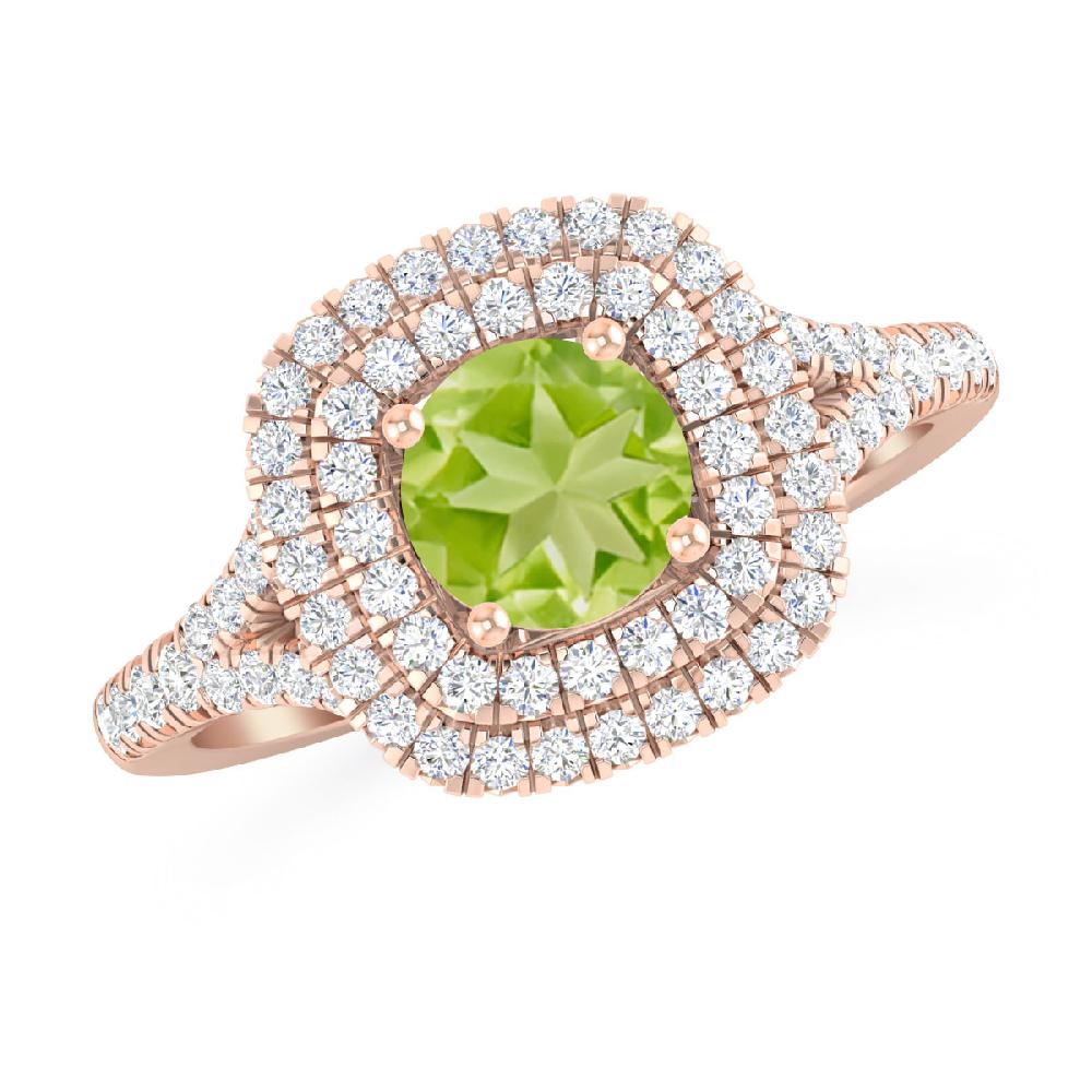 Rose Gold - Peridot