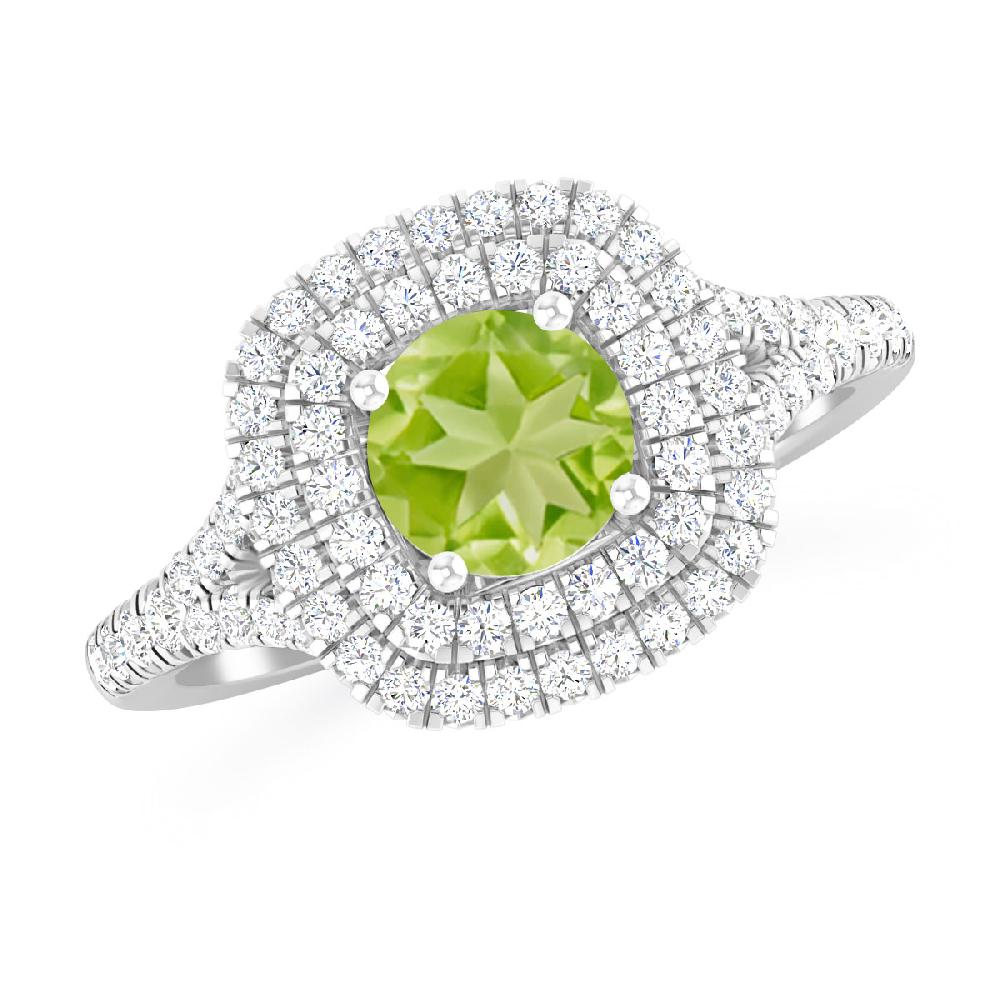 White Gold - Peridot