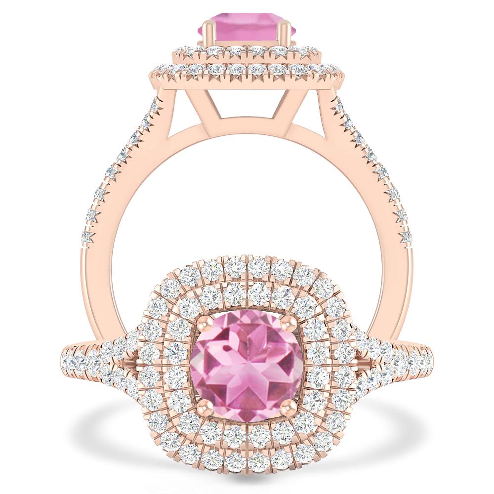 Rose Gold - Pink Tourmaline
