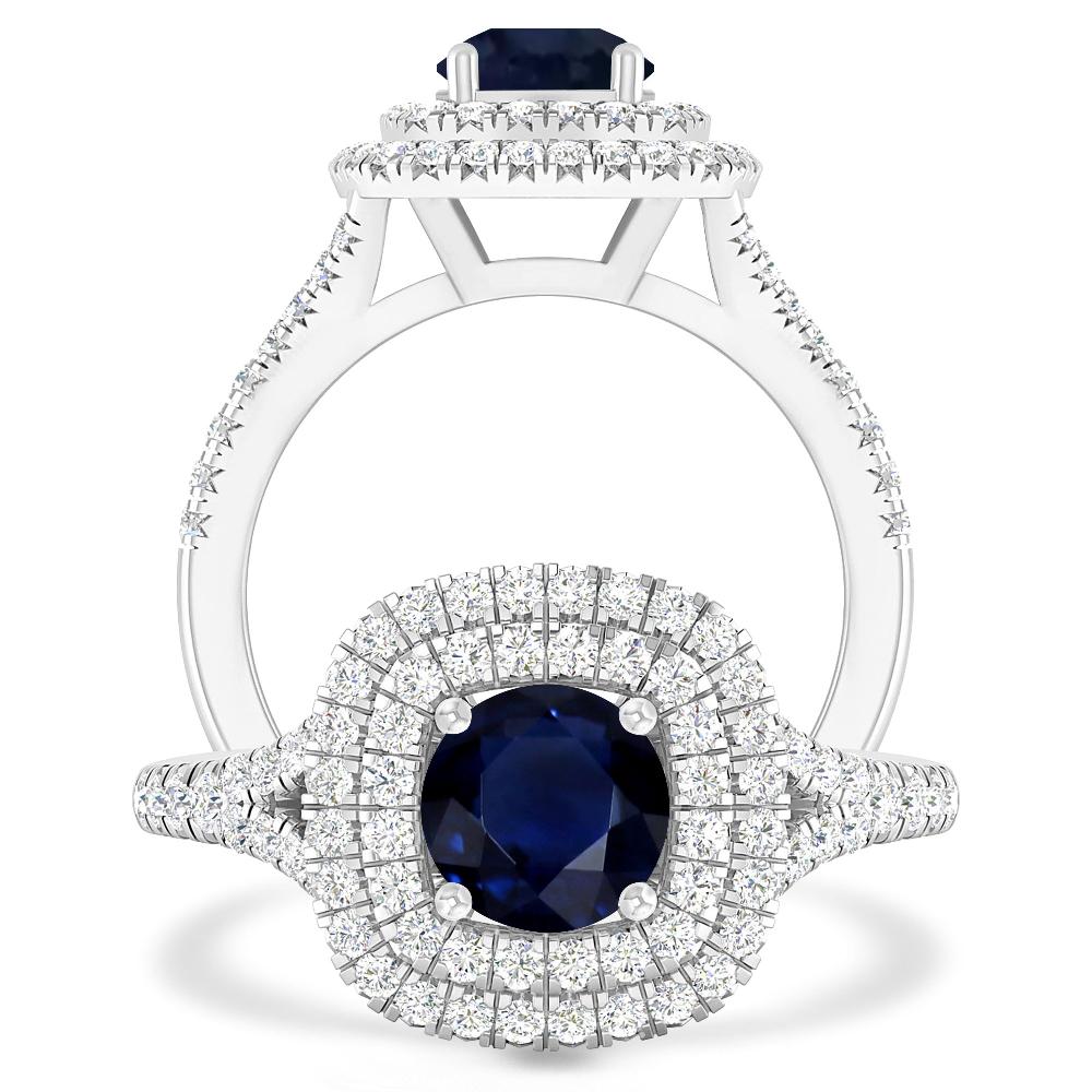 White Gold - Sapphire