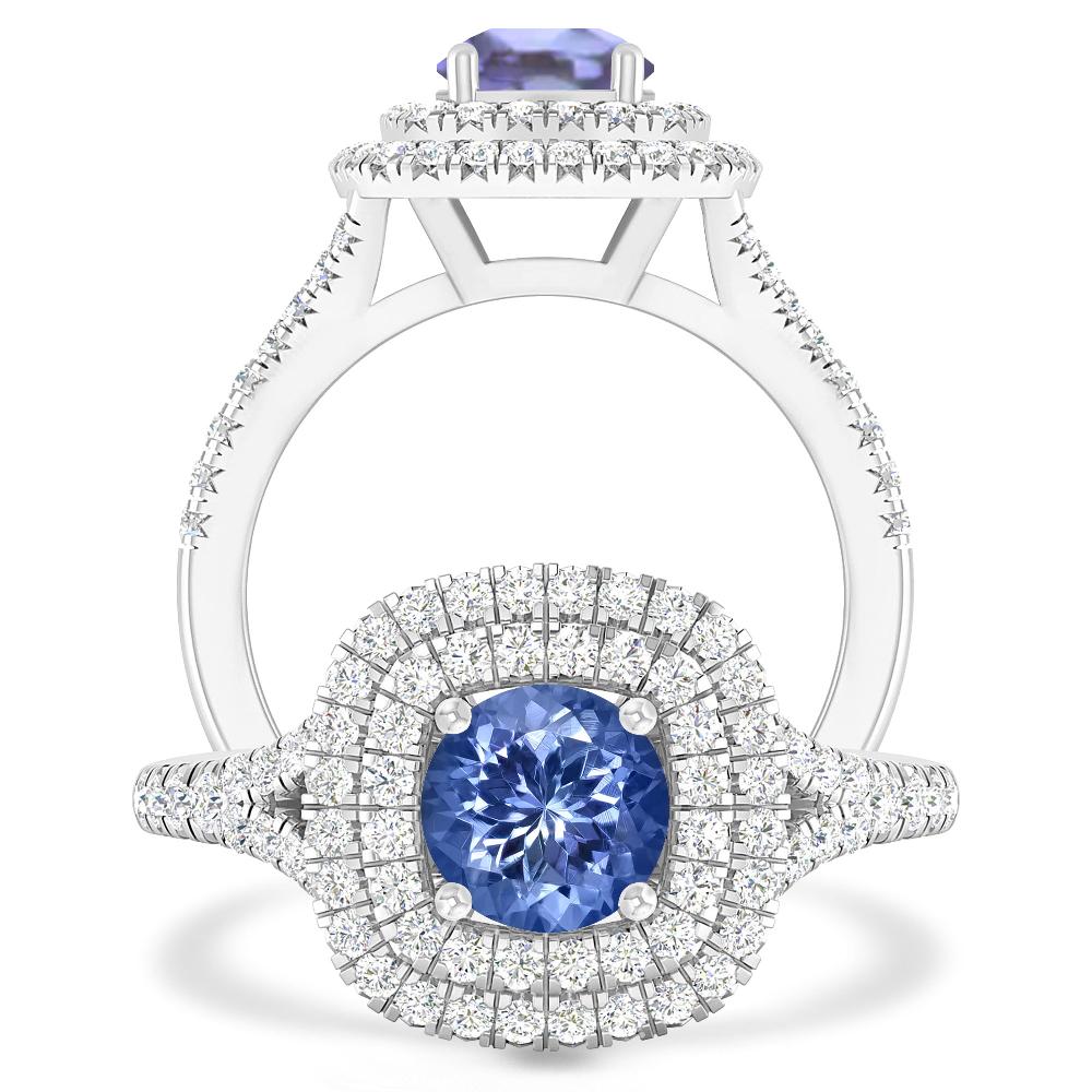 White Gold - Tanzanite