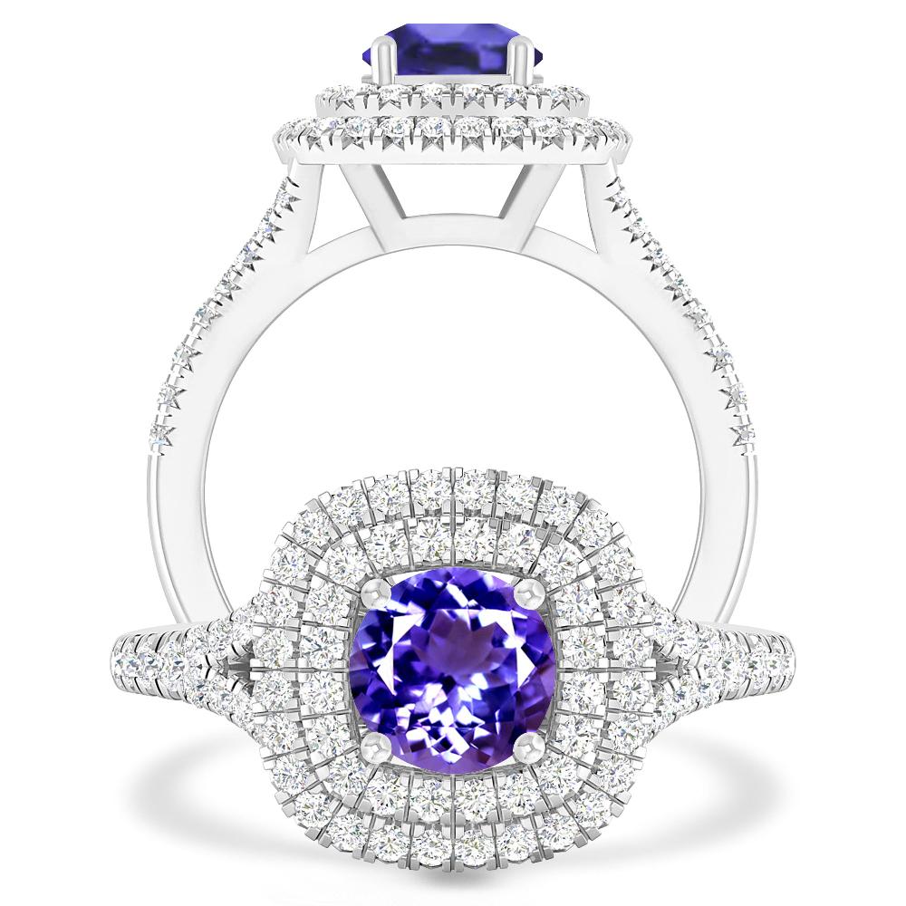 White Gold - Tanzanite
