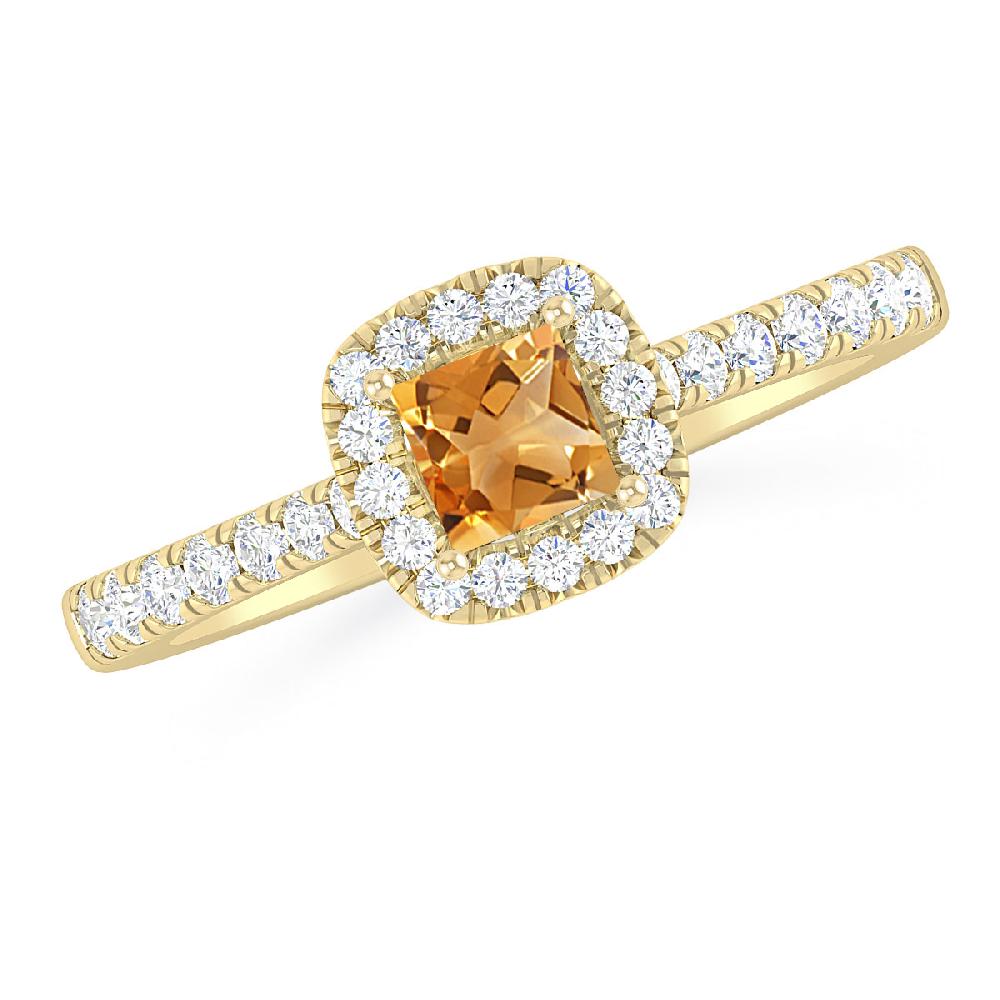 Yellow Gold - Citrine