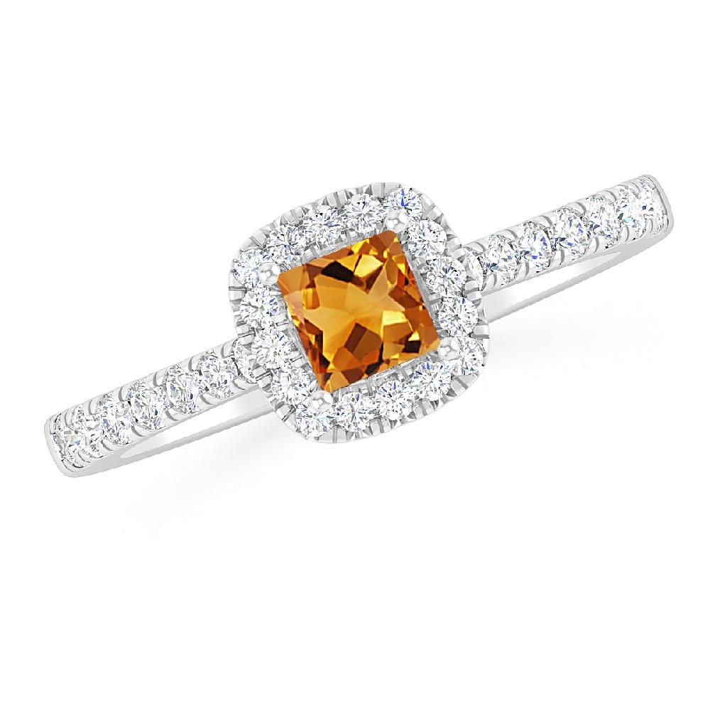 White Gold - Citrine