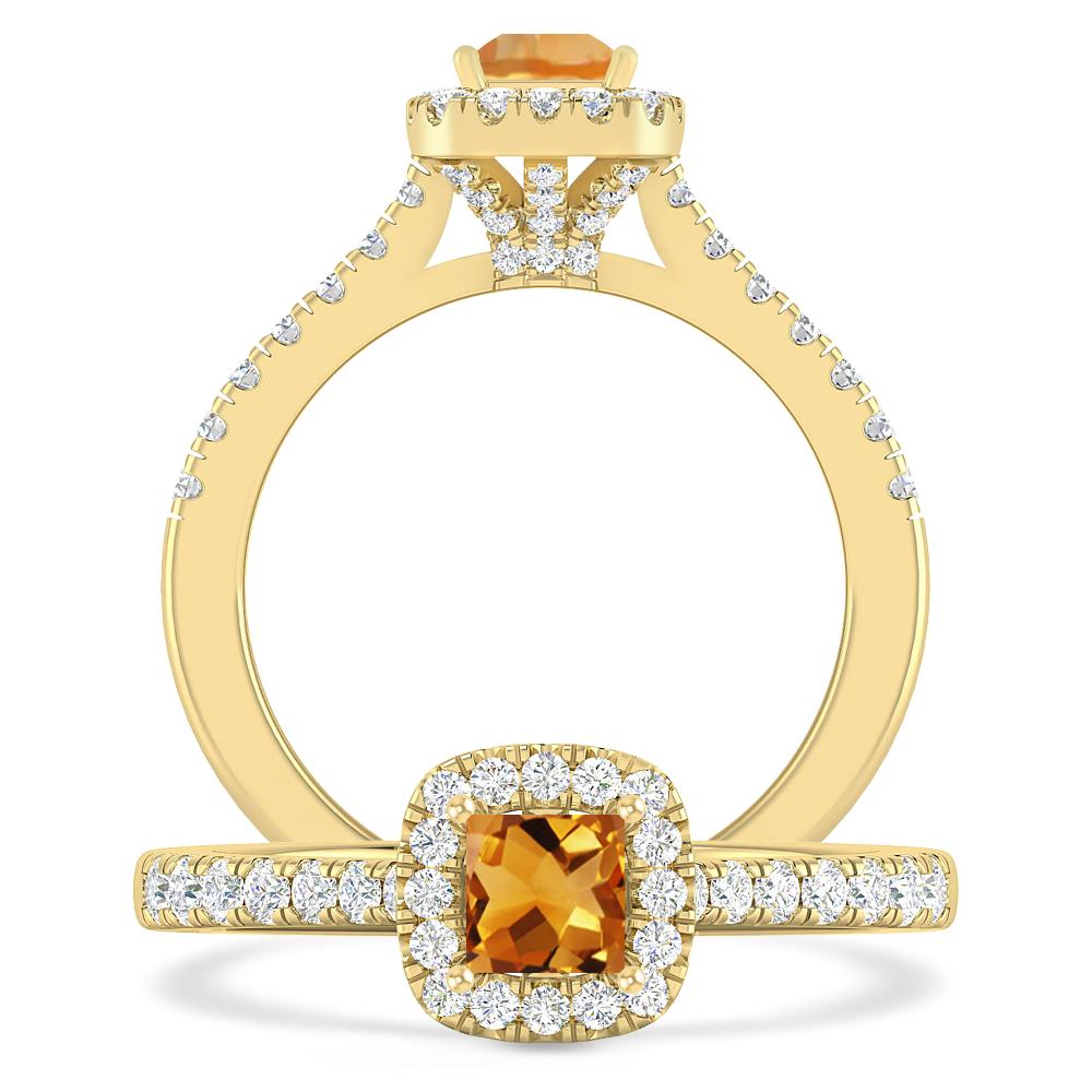 Yellow Gold - Citrine