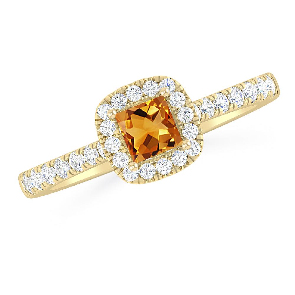 Yellow Gold - Citrine