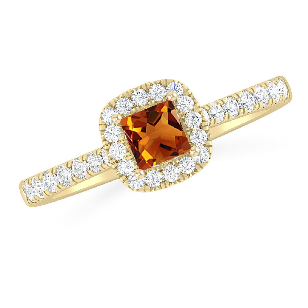 Yellow Gold - Citrine