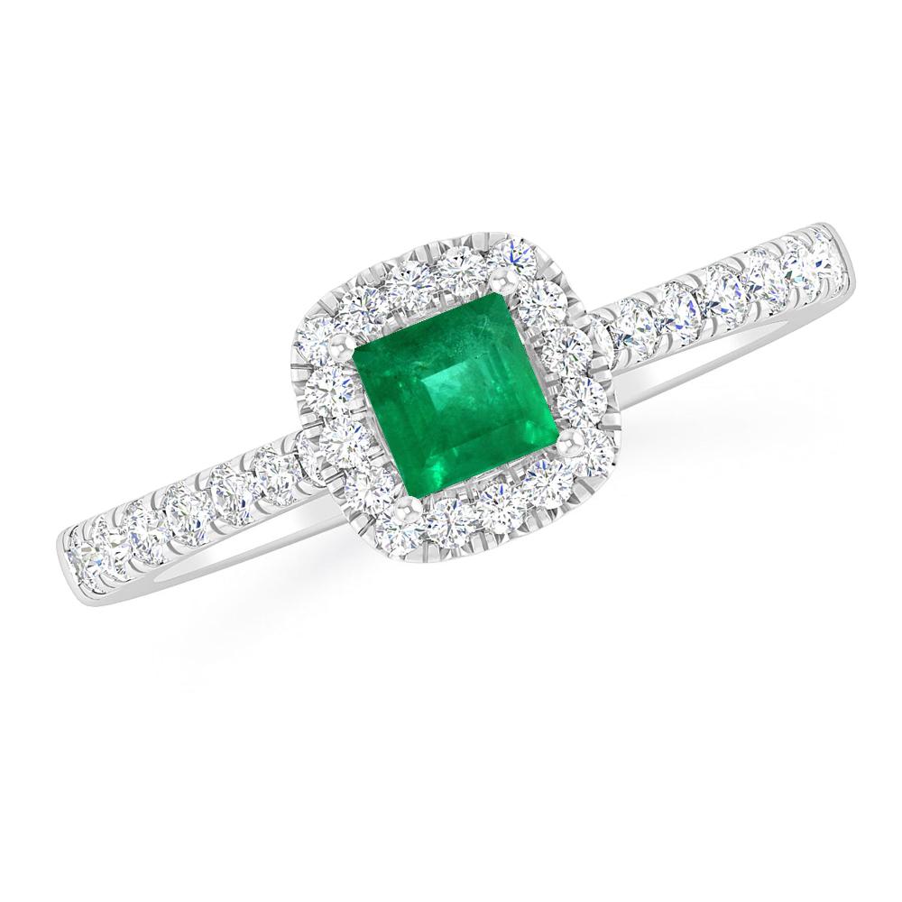 White Gold - Emerald