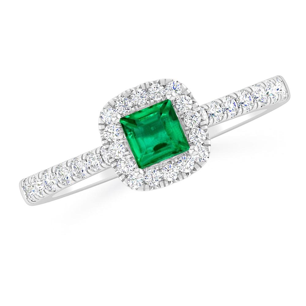 White Gold - Emerald