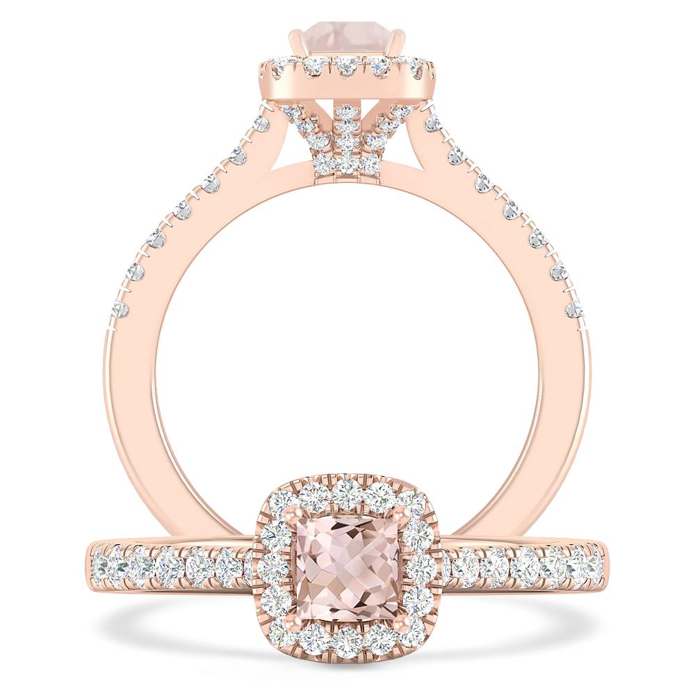 Rose Gold - Morganite