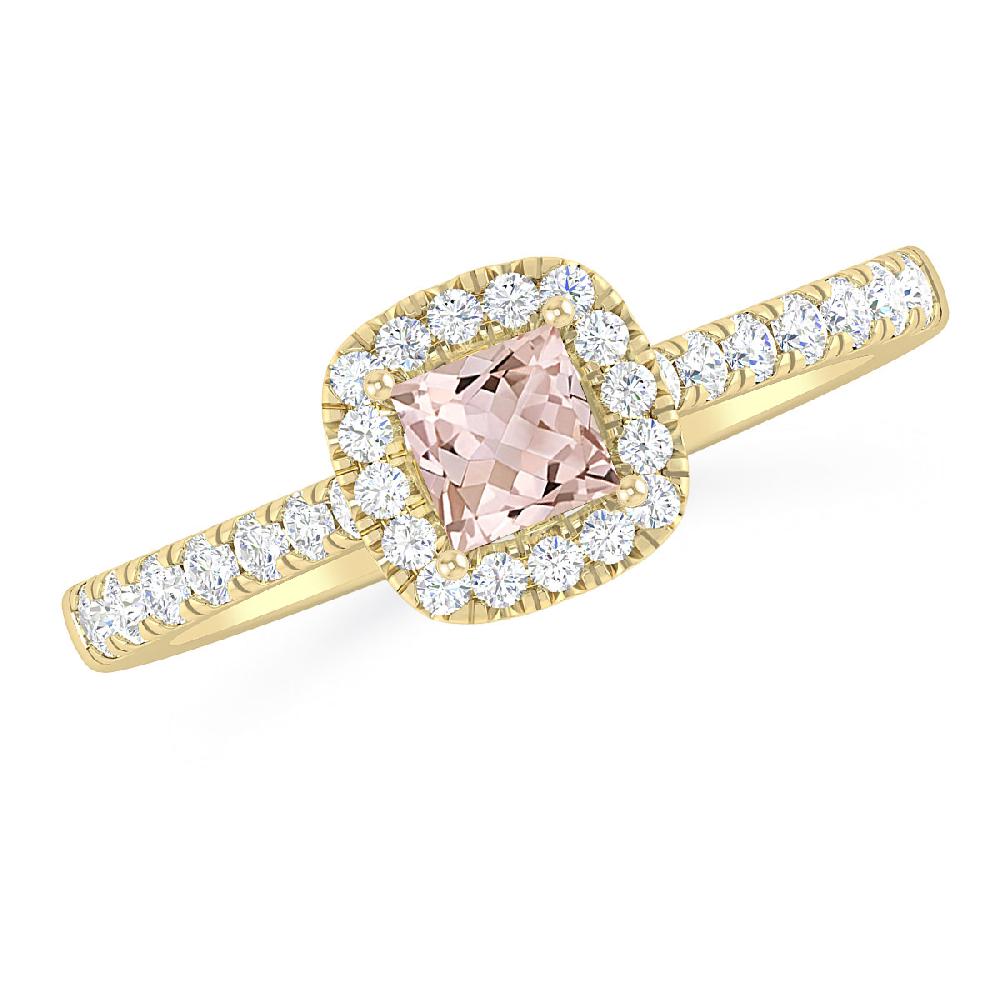 Yellow Gold - Morganite