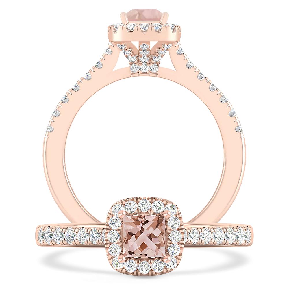 Rose Gold - Morganite